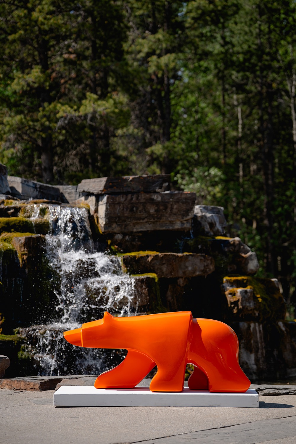 The Walking Bear (Orange)